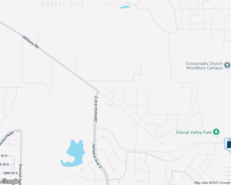 map of restaurants, bars, coffee shops, grocery stores, and more near 9054 Military Road in Cottage Grove
