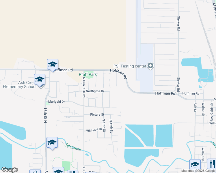 map of restaurants, bars, coffee shops, grocery stores, and more near 816 Luke Street in Independence