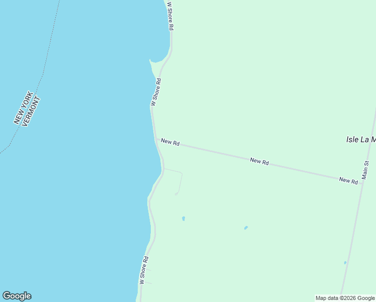 map of restaurants, bars, coffee shops, grocery stores, and more near 663 New Road in Isle La Motte