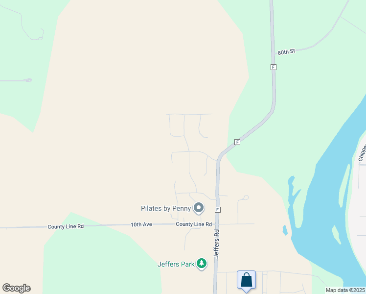 map of restaurants, bars, coffee shops, grocery stores, and more near 6159 Aspen Meadow Court in Eau Claire