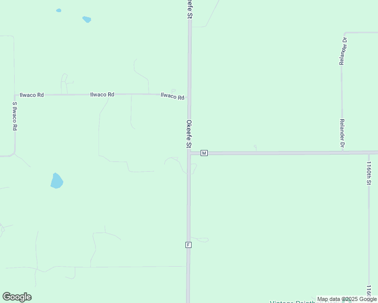 map of restaurants, bars, coffee shops, grocery stores, and more near 1 County Road F in River Falls