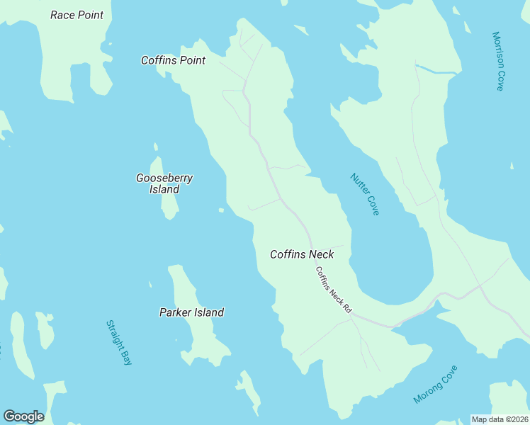 map of restaurants, bars, coffee shops, grocery stores, and more near 130 Coffins Neck Road in Lubec