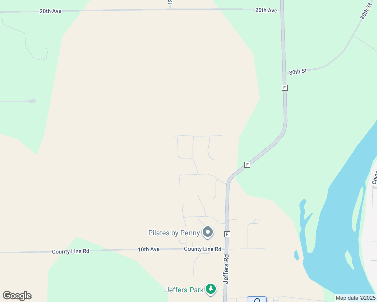 map of restaurants, bars, coffee shops, grocery stores, and more near 6159 Aspen Meadow Court in Eau Claire