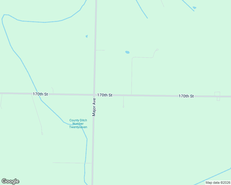 map of restaurants, bars, coffee shops, grocery stores, and more near 13868 170th Street in Hutchinson