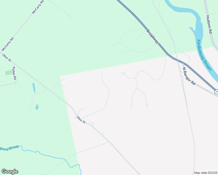 map of restaurants, bars, coffee shops, grocery stores, and more near 75 Pine Ledge Road in Bangor