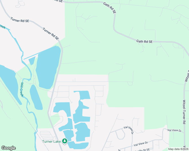 map of restaurants, bars, coffee shops, grocery stores, and more near 5393 Ahrens Road Southeast in Salem