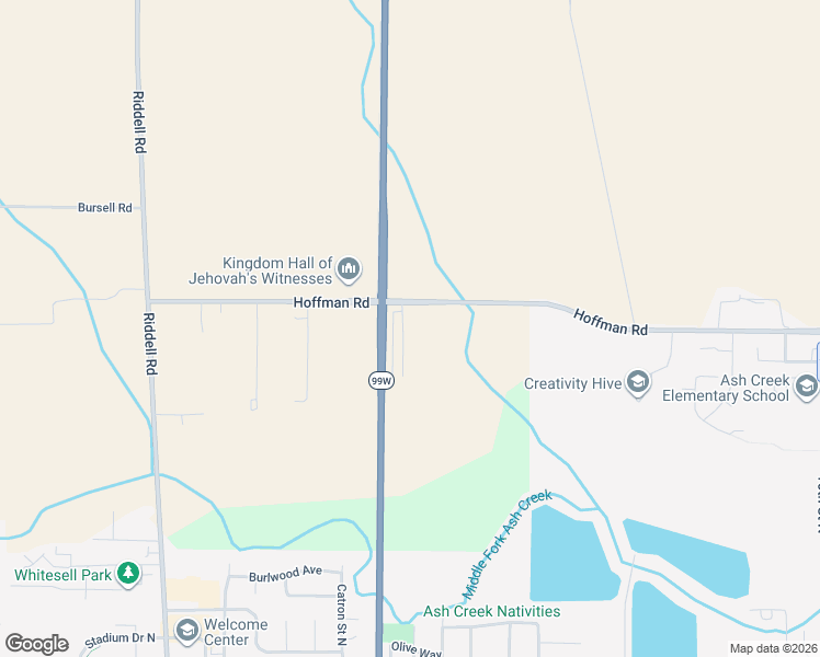 map of restaurants, bars, coffee shops, grocery stores, and more near 9650 Hoffman Road in Independence