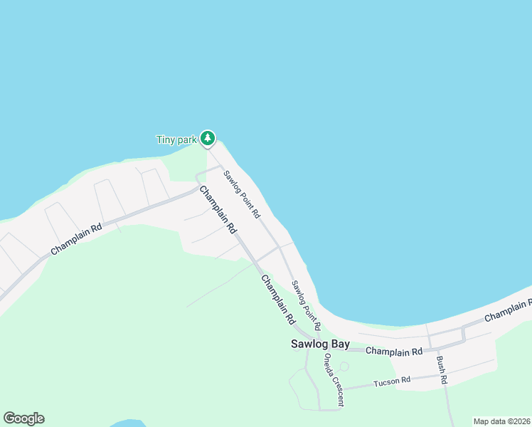 map of restaurants, bars, coffee shops, grocery stores, and more near 197 Sawlog Point Road in Simcoe County