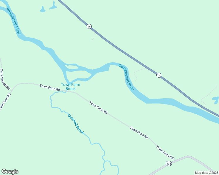 map of restaurants, bars, coffee shops, grocery stores, and more near Town Farm Road in Anson