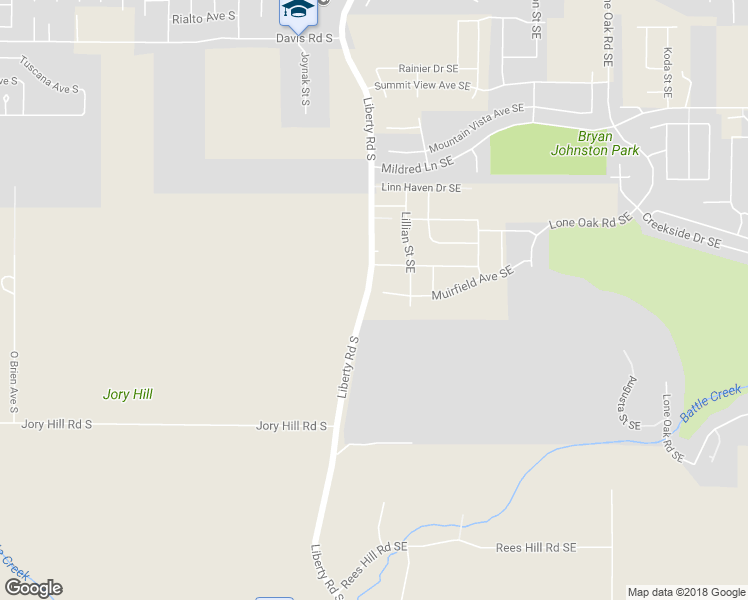 map of restaurants, bars, coffee shops, grocery stores, and more near 102 Muirfield Court Southeast in Salem