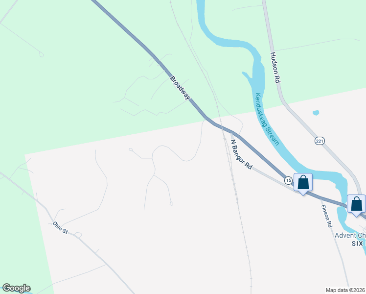 map of restaurants, bars, coffee shops, grocery stores, and more near Hornbeam Way in Glenburn