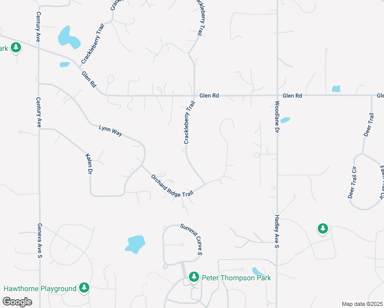 map of restaurants, bars, coffee shops, grocery stores, and more near 6780 Crackleberry Trail in Woodbury