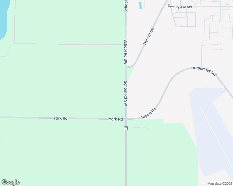 map of restaurants, bars, coffee shops, grocery stores, and more near 1430 School Road Southwest in Hutchinson