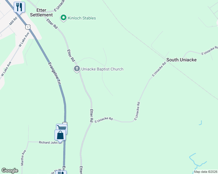 map of restaurants, bars, coffee shops, grocery stores, and more near 28 Grove Street in Mount Uniacke