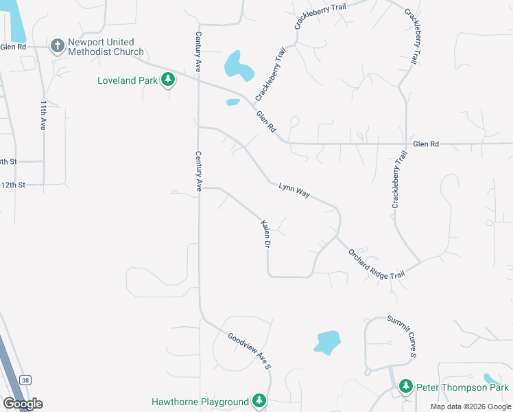 map of restaurants, bars, coffee shops, grocery stores, and more near 6102 Kalen Drive in Woodbury