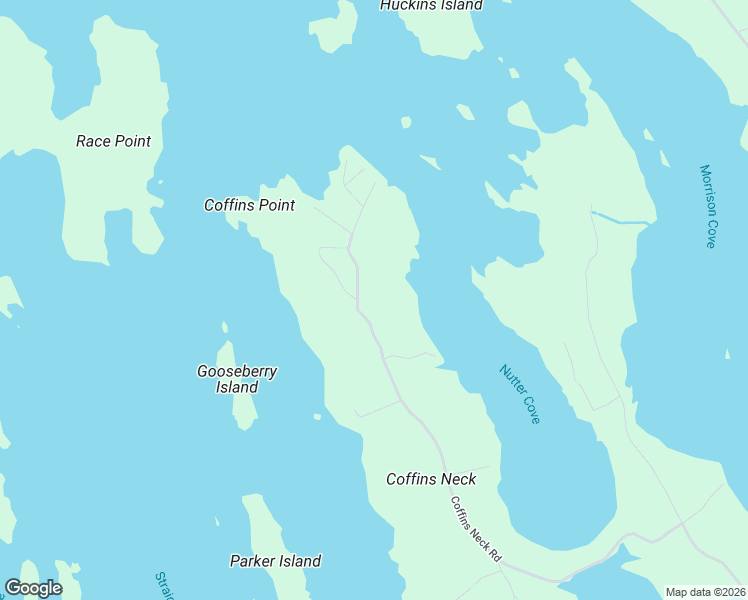 map of restaurants, bars, coffee shops, grocery stores, and more near 2 Ledge Lane in Lubec