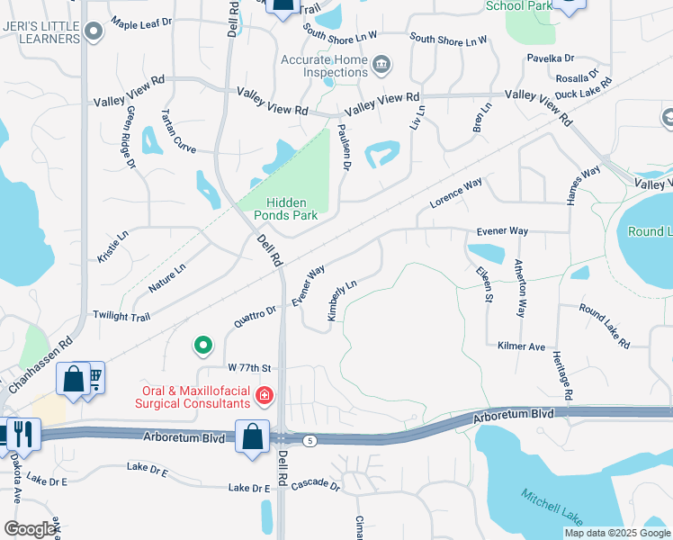 Walk Score Detail Map
