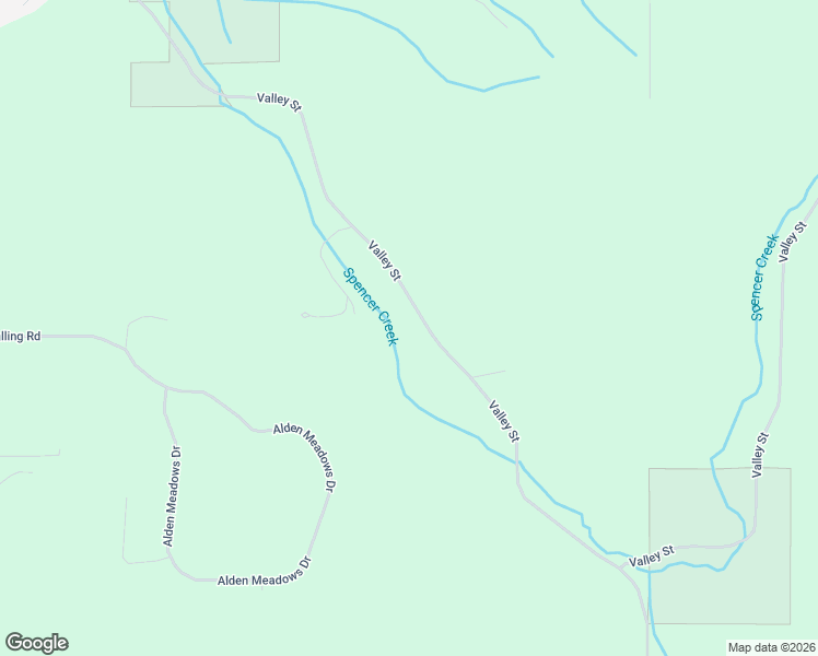 map of restaurants, bars, coffee shops, grocery stores, and more near 8447 Valley Street in Alden