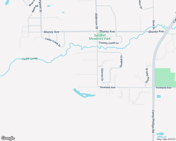 map of restaurants, bars, coffee shops, grocery stores, and more near 2404 Partners Lane in Schofield