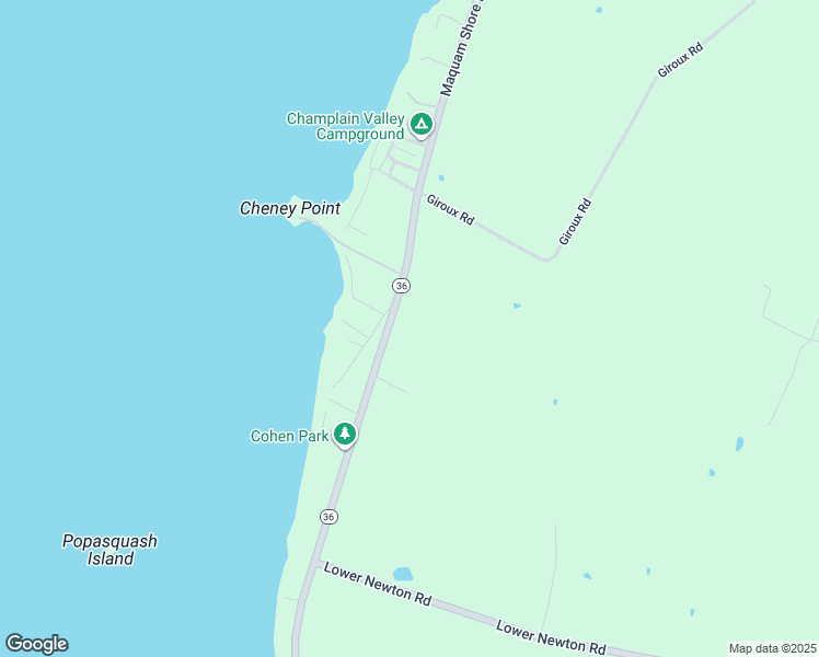 map of restaurants, bars, coffee shops, grocery stores, and more near 637 Maquam Shore Road in Saint Albans Town