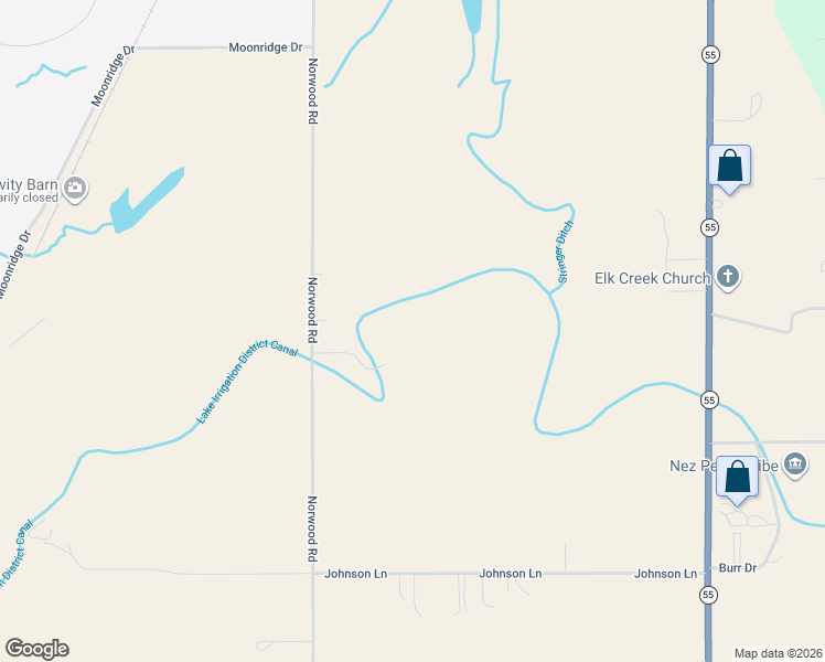 map of restaurants, bars, coffee shops, grocery stores, and more near in McCall