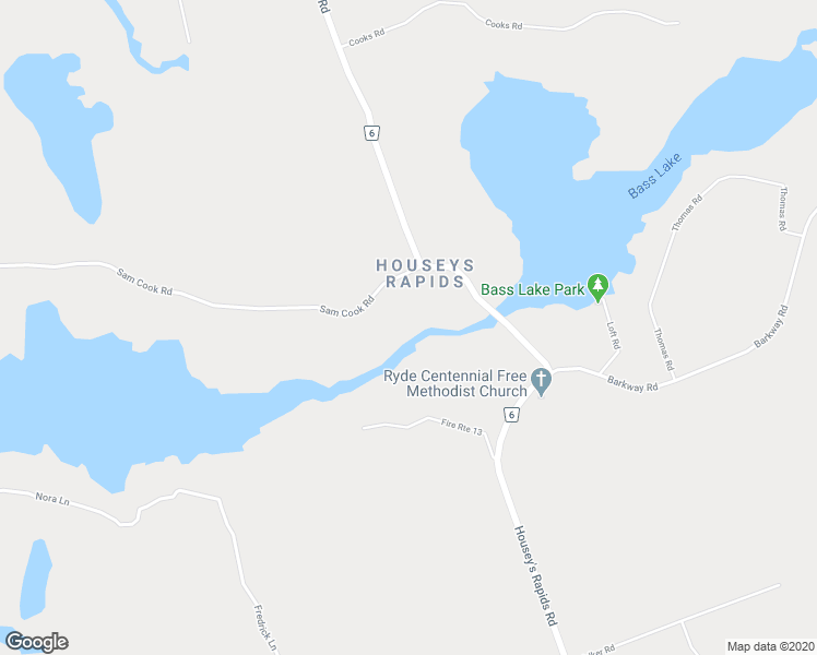 map of restaurants, bars, coffee shops, grocery stores, and more near 1009 Sam Cook Road in Gravenhurst