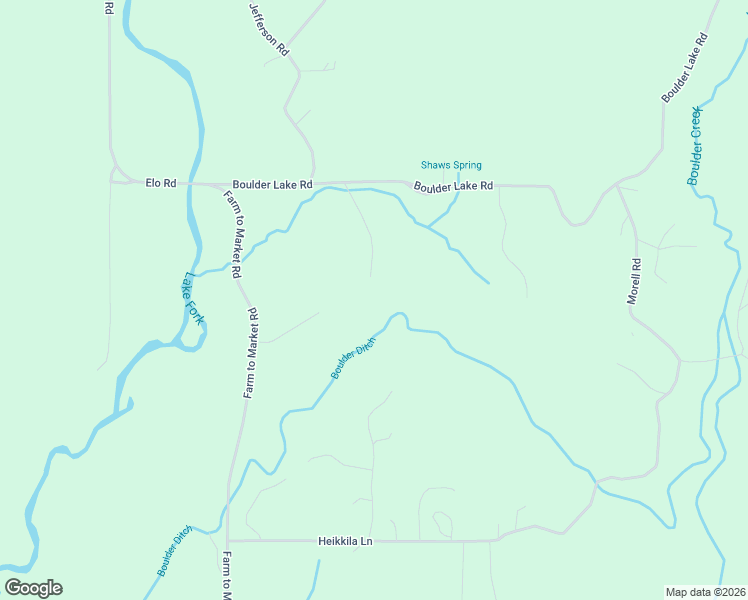 map of restaurants, bars, coffee shops, grocery stores, and more near 317 Boulder Lake Road in McCall