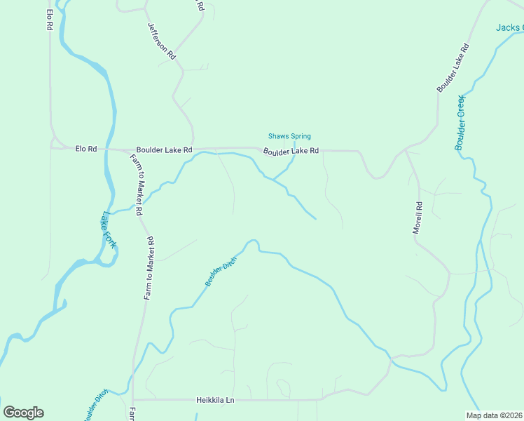 map of restaurants, bars, coffee shops, grocery stores, and more near 317 Boulder Lake Road in McCall