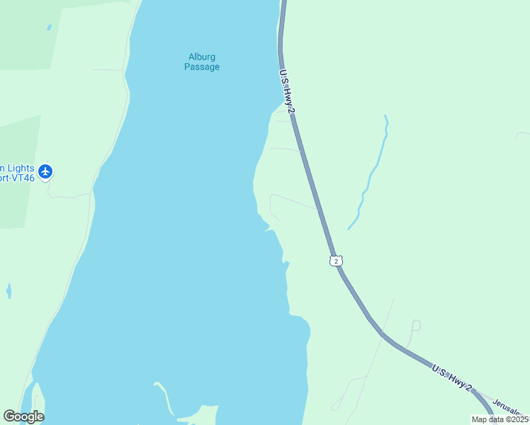 map of restaurants, bars, coffee shops, grocery stores, and more near 204 Poquette Lane in North Hero