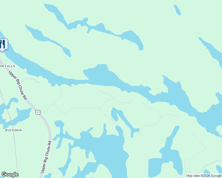 map of restaurants, bars, coffee shops, grocery stores, and more near 3389 Flat Rapids Lane in Severn