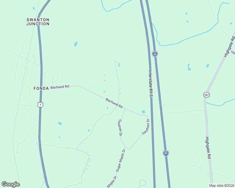 map of restaurants, bars, coffee shops, grocery stores, and more near 125 Bachand Road in Franklin County