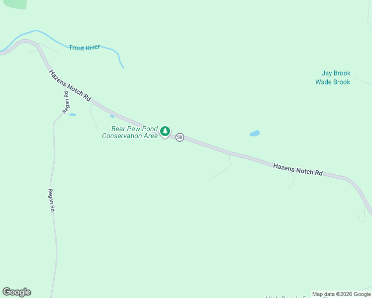 map of restaurants, bars, coffee shops, grocery stores, and more near 1080 Hazens Notch Road in Montgomery