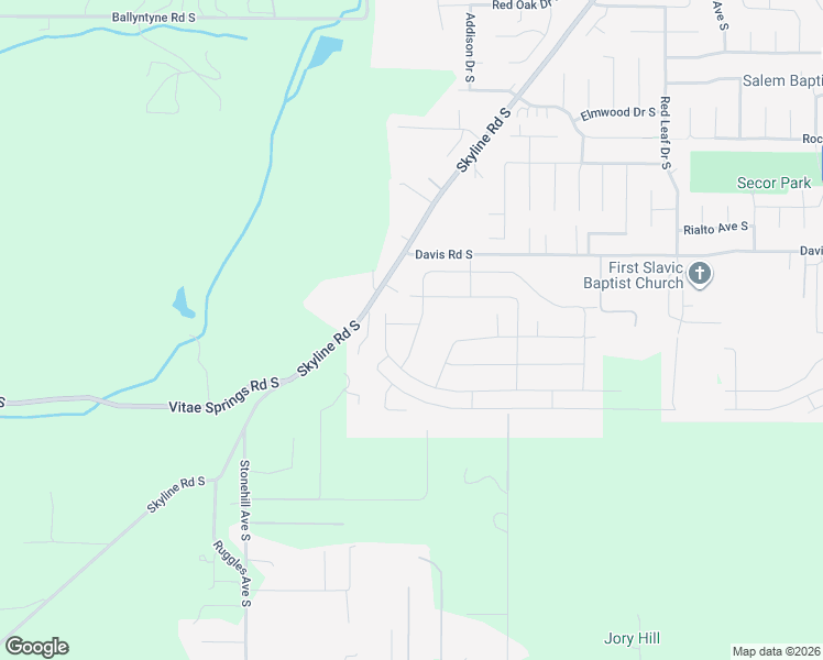 map of restaurants, bars, coffee shops, grocery stores, and more near 2498 San Martino Avenue in Salem