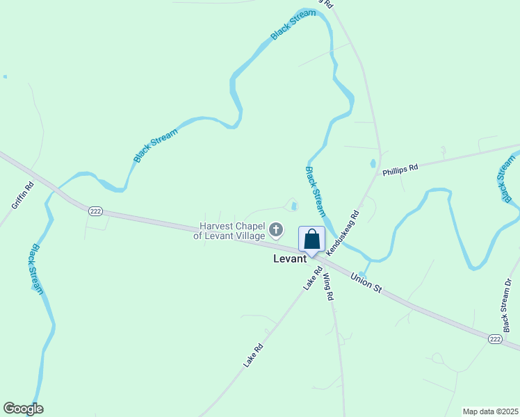 map of restaurants, bars, coffee shops, grocery stores, and more near 13 Rugosa Lane in Levant