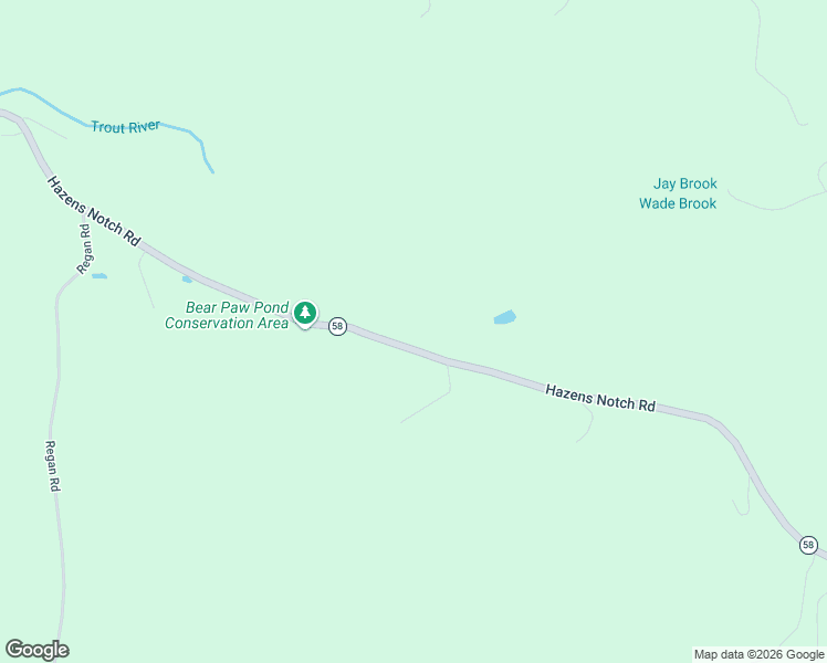 map of restaurants, bars, coffee shops, grocery stores, and more near 1205 Hazens Notch Road in Montgomery