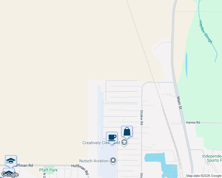 map of restaurants, bars, coffee shops, grocery stores, and more near 867 Corsair Drive in Independence
