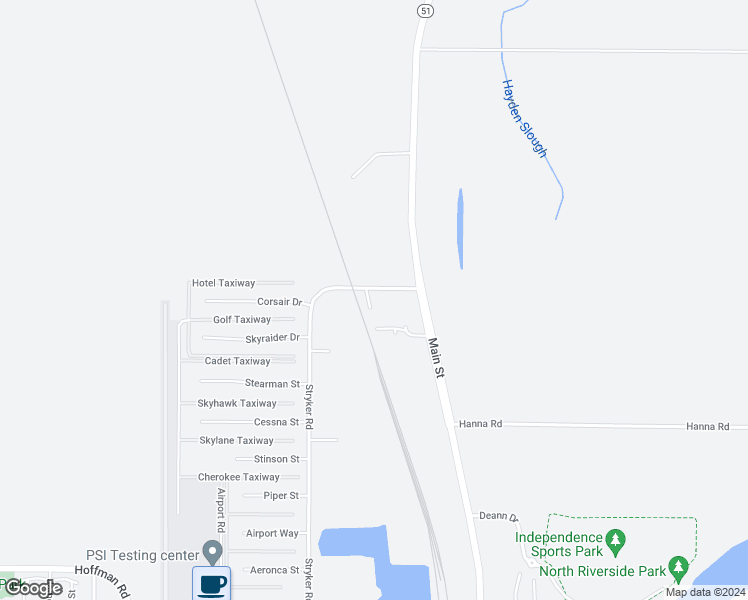 map of restaurants, bars, coffee shops, grocery stores, and more near 515 Kbel Yliniemi Lane in Independence