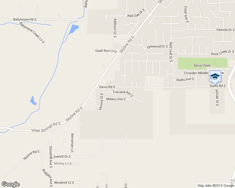 map of restaurants, bars, coffee shops, grocery stores, and more near 2284 Tuscana Avenue South in Salem