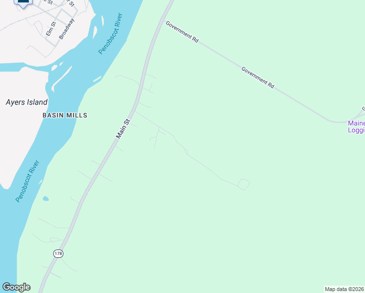 map of restaurants, bars, coffee shops, grocery stores, and more near 57 Penney Lane in Bradley