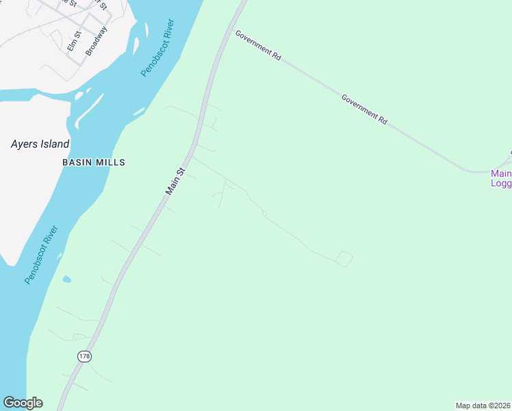 map of restaurants, bars, coffee shops, grocery stores, and more near 57 Penney Lane in Bradley