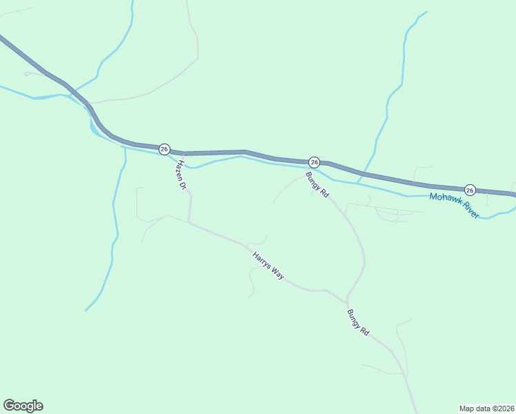 map of restaurants, bars, coffee shops, grocery stores, and more near 78 Harrys Way in Colebrook