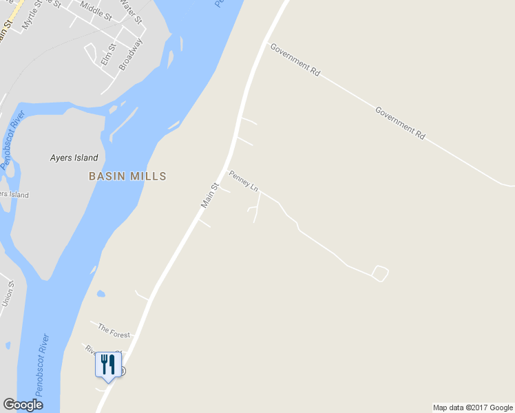 map of restaurants, bars, coffee shops, grocery stores, and more near Hope's Place in Bradley