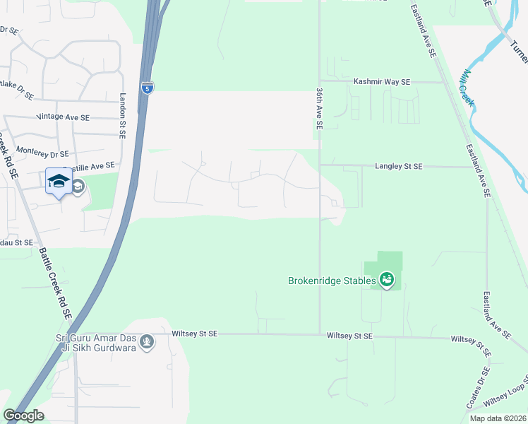 map of restaurants, bars, coffee shops, grocery stores, and more near 5584 Mark Court Southeast in Salem