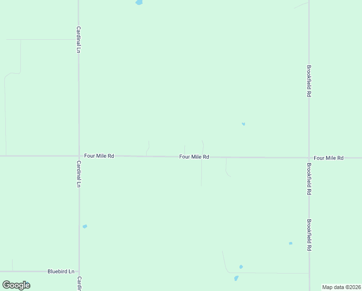 map of restaurants, bars, coffee shops, grocery stores, and more near 131430 Four Mile Road in Edgar