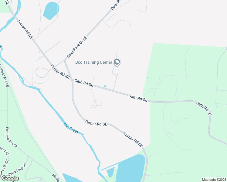 map of restaurants, bars, coffee shops, grocery stores, and more near 4650 Gath Road Southeast in Salem