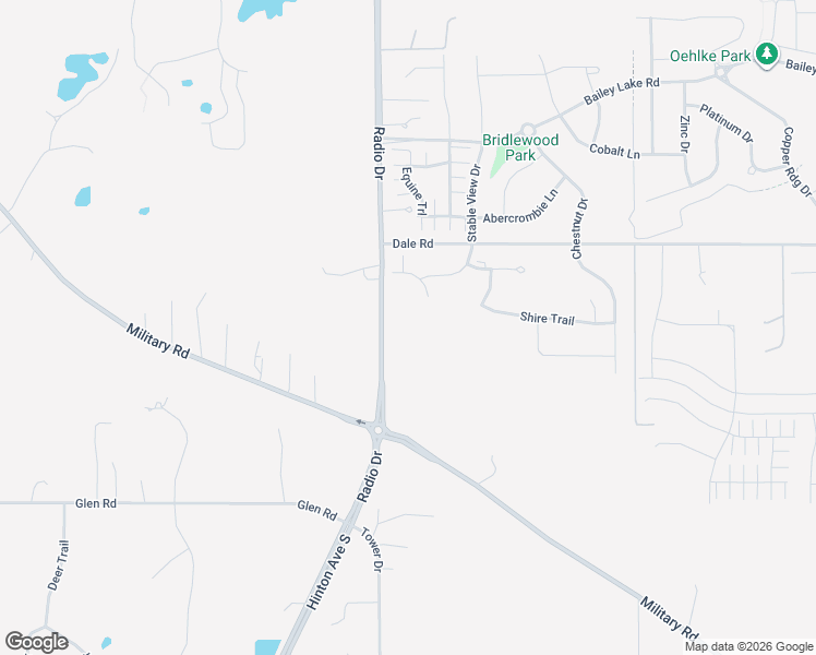 map of restaurants, bars, coffee shops, grocery stores, and more near 5140 Radio Drive in Woodbury