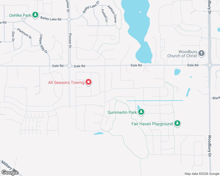 map of restaurants, bars, coffee shops, grocery stores, and more near 9250 Compass Pointe Circle in Woodbury