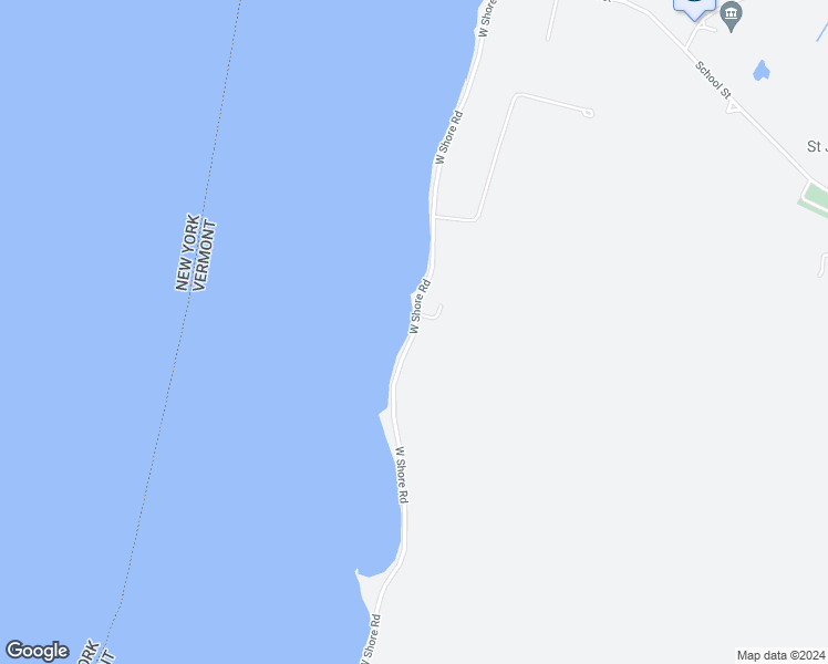 map of restaurants, bars, coffee shops, grocery stores, and more near 1910 West Shore Road in Isle La Motte