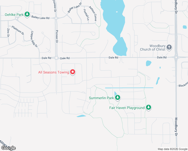 map of restaurants, bars, coffee shops, grocery stores, and more near 9250 Compass Pointe Circle in Woodbury