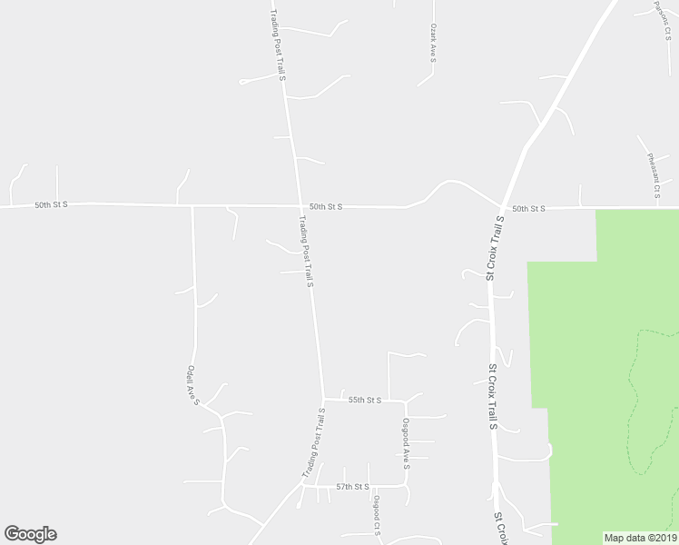 map of restaurants, bars, coffee shops, grocery stores, and more near 5161 Trading Post Trail South in Afton